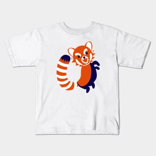 Red Panda Chibi Kids T-Shirt